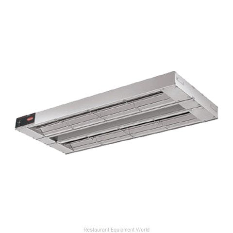 Hatco GRAHL‐36D3 36" Glo-Ray High Watts Dual Infrared Strip Heater with 3" Spacer - 120V/1600W - GRAHL‐36D3