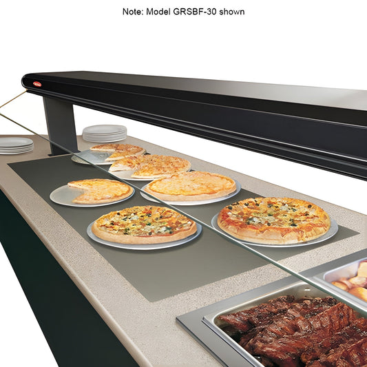 Hatco  37.5" Glo-Ray Built-In Rectangular Aluminum Heated Shelf with Flush Top - 120V/780W - GRSBF-36-I