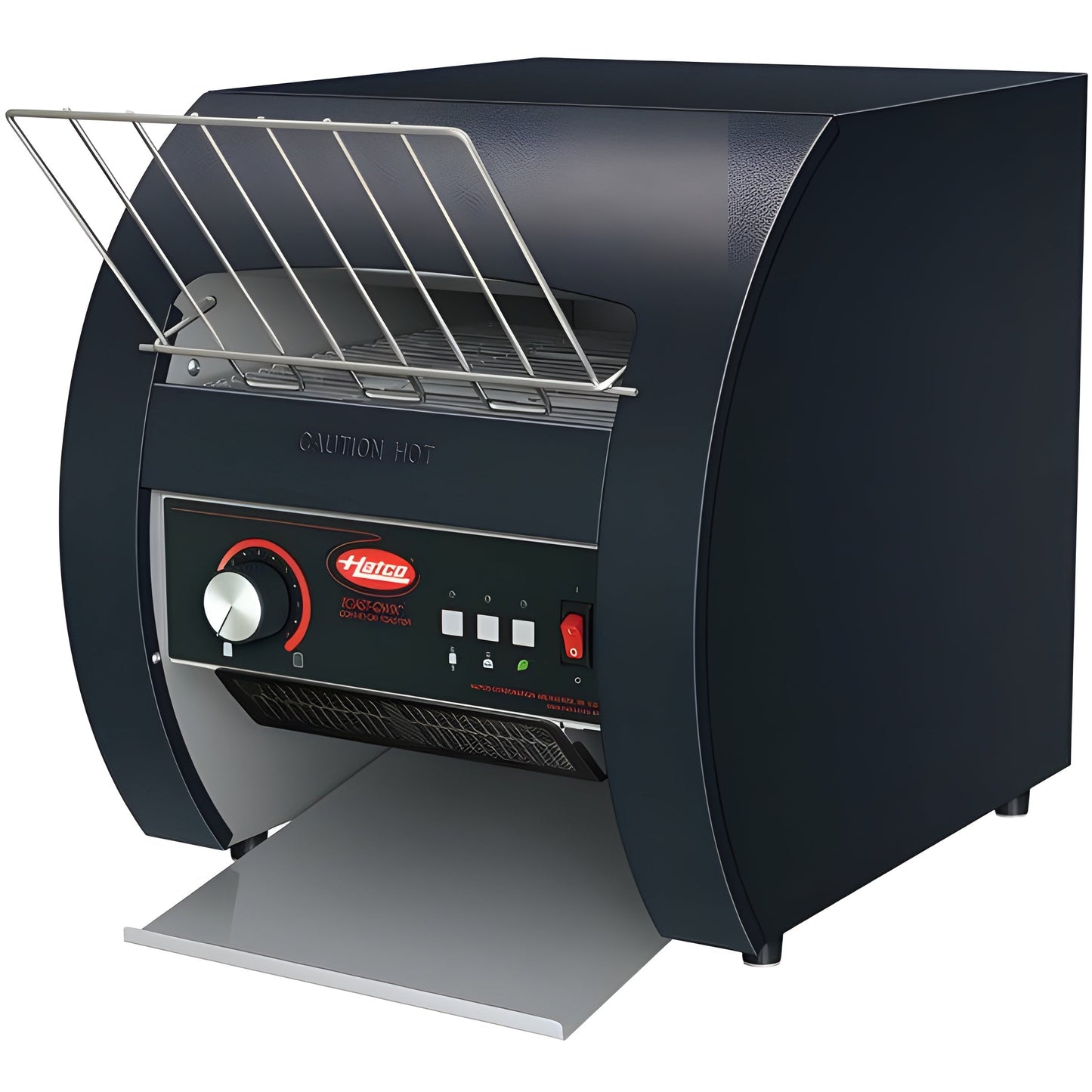 Hatco TQ3-10 10.39" Toast-Qwik Electric Conveyor Toaster with 2" Opening - 250 Slices Per Hour, 120V - TQ3-10