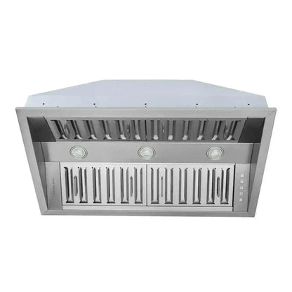 Hauslane 21 Deep 800 CFM Convertible Built-In Insert Range Hood in Stainless Steel -IN-R300SS-34