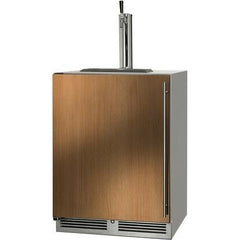 Perlick 24" Beer Dispensers with 2 Sixth-Barrel Capacity, Panel Ready Solid Door - HC24TO-4-2-1