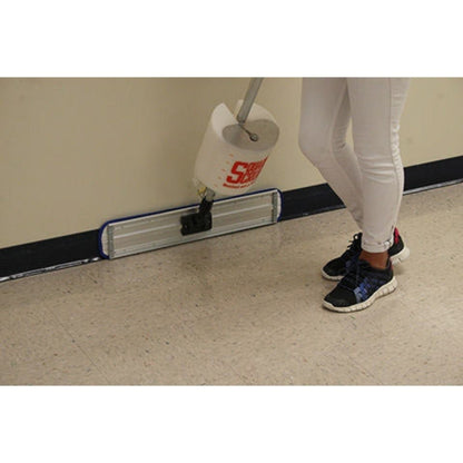 Square Scrub Bucket on a Stick Floor Finish Applicator, 18" or 24" Head - SQU-SS-BOS24-EA