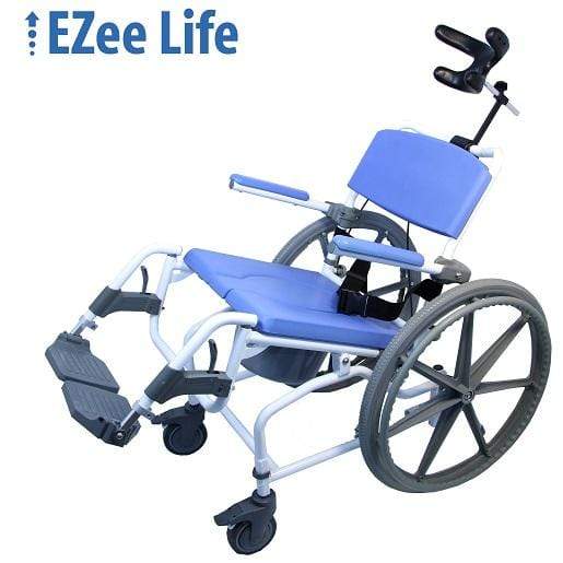 Healthline Ezee Life 18″ Seat Shower Commode Chair with Tilt - AT065011