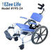 Healthline Ezee Life 20″ Wide Tilt Shower Commode Chair - AT065014