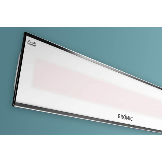 Bromic Platinum Marine Smart-Heat 3400 Watt Radiant Infrared Outdoor Electric Heater | White - BH0320018