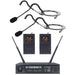 Fitness Audio U-Series Heavy-Use System Bundle with Two Emic Headset Microphones