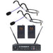 Fitness Audio U-Series Heavy-Use System Bundle with Two Emic Headset Microphones