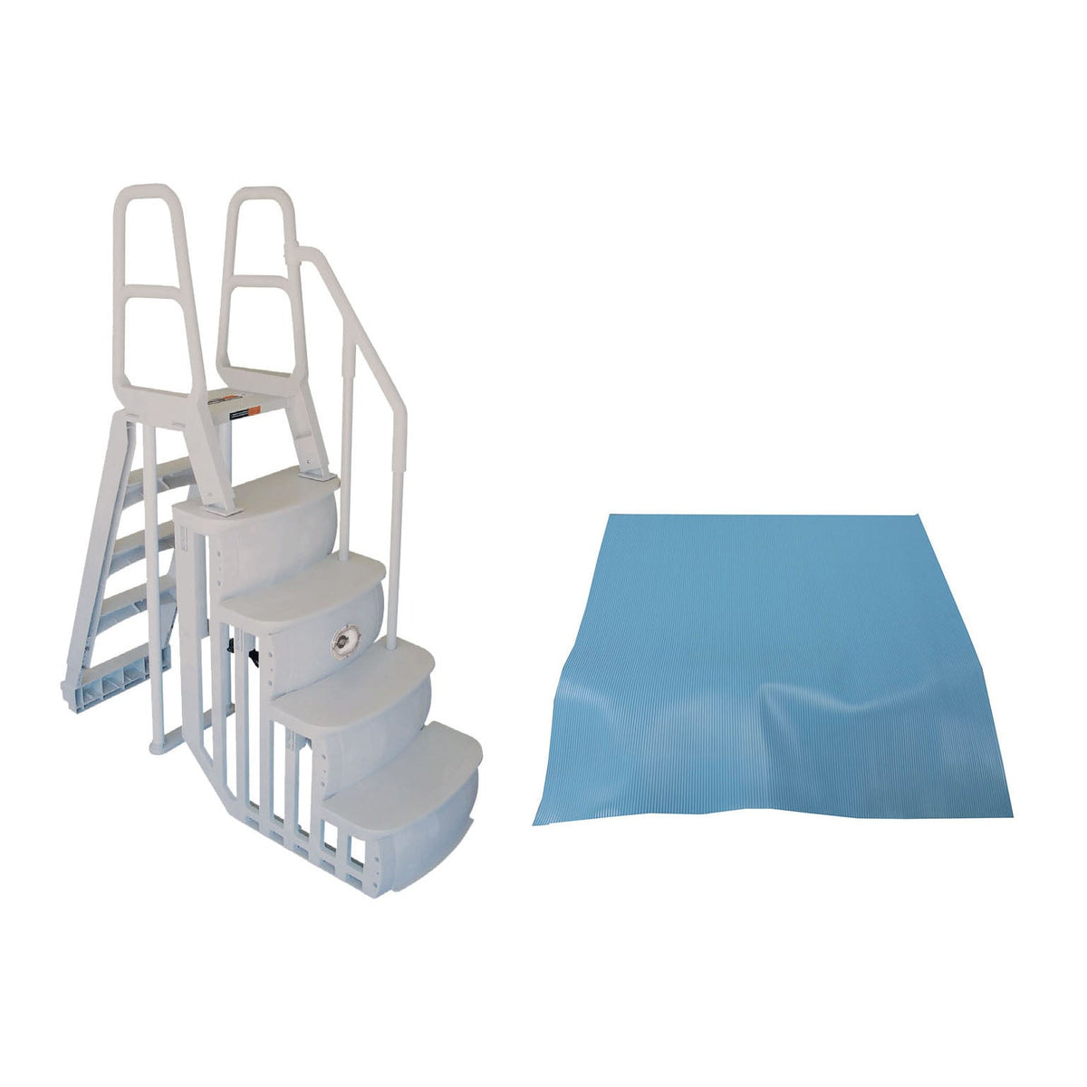 MAIN ACCESS 200100T Above Ground Swimming Pool Smart Step/Ladder System w/ Pad - 59330