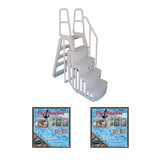 Main Access 200100T Above Ground Pool Step and Ladder System + 2 Sand Weights - 59340