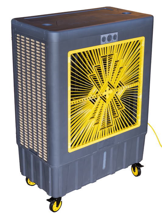 Hessaire M350 11,000 CFM 3-Speed Portable Evaporative Cooler - he13155