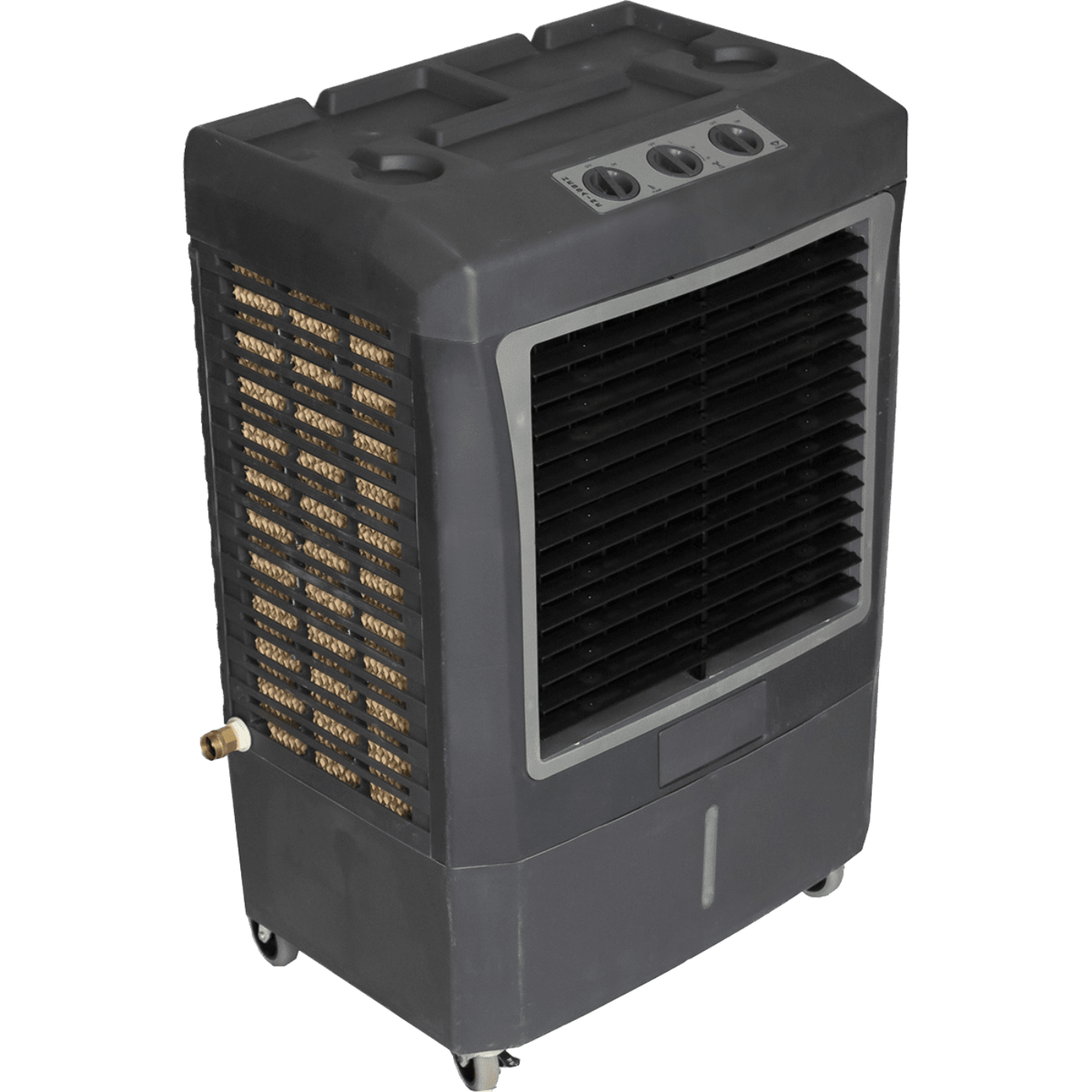 Hessaire Refurbished MC37V-R 3,100 CFM Portable Evaporative Cooler - Dark Gray - he16794