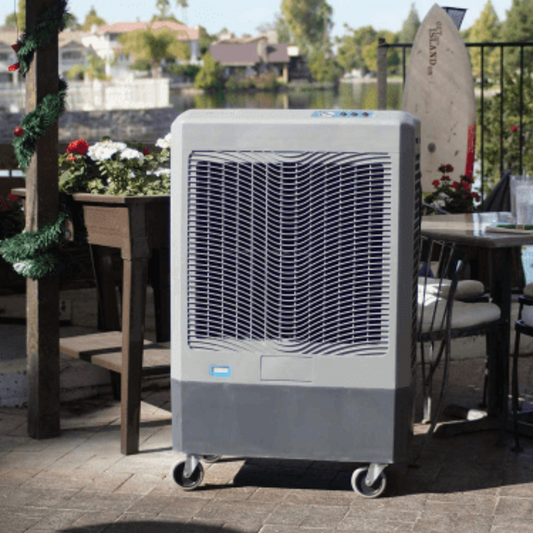 Hessaire MC61M 5,300 CFM 3-Speed Portable Evaporative Cooler - he8462