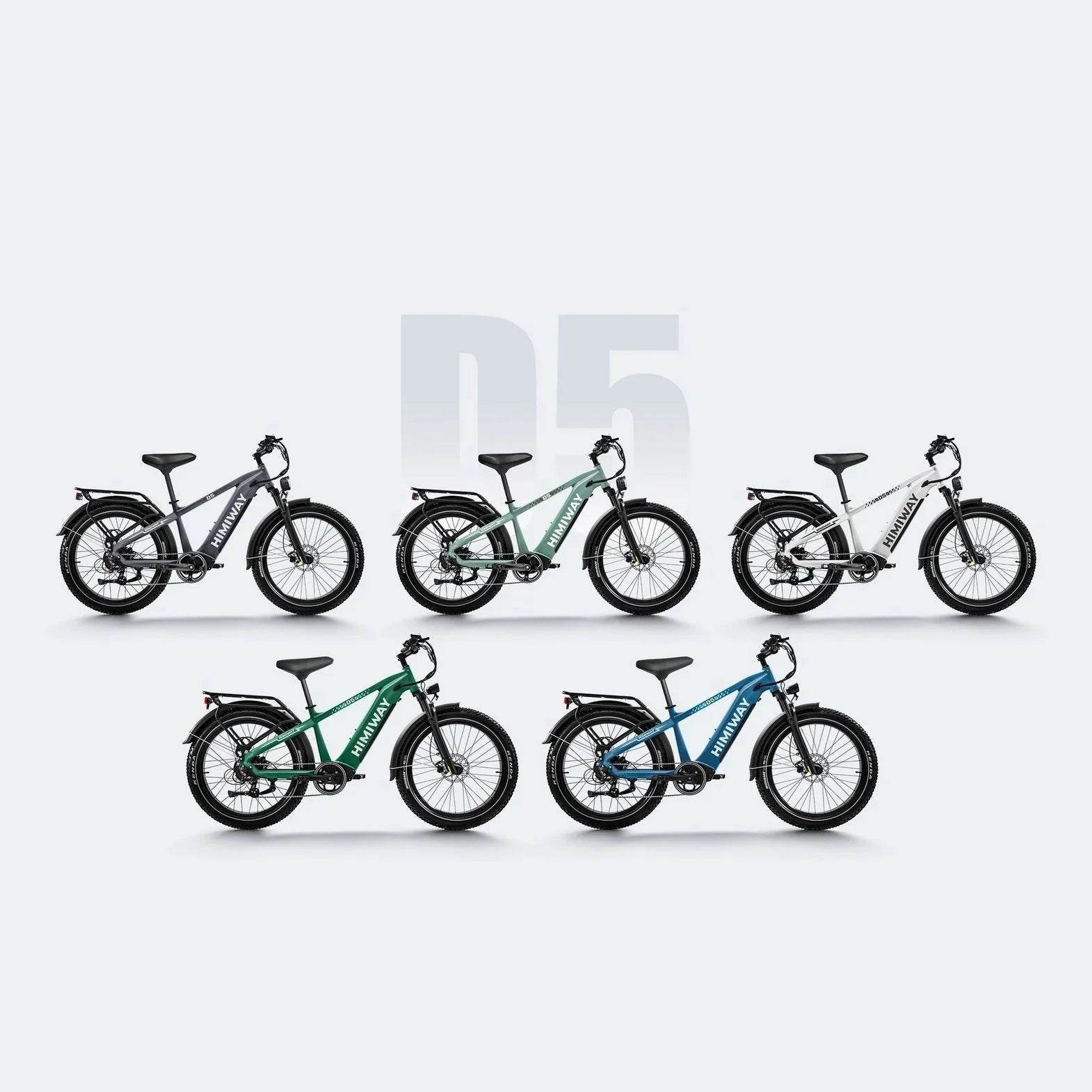 Himiway D5 Zebra | Premium All-terrain Electric Fat Bike