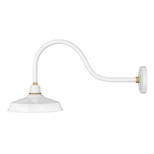 Hinkley Lighting Outdoor Foundry Classic Sign Wall Light - 10352GW