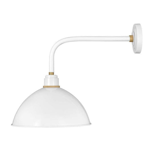 Hinkley Lighting Outdoor Foundry Dome Sign Wall Light - 10615GW