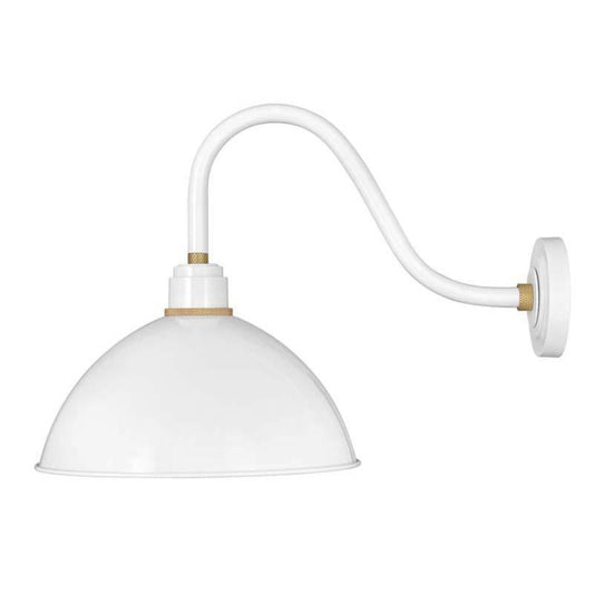Hinkley Lighting Outdoor Foundry Dome Sign Wall Light - 10645GW