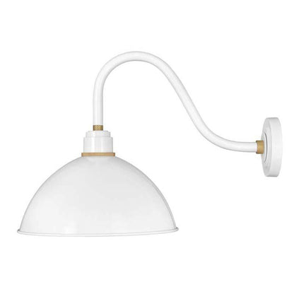 Hinkley Lighting Outdoor Foundry Dome Sign Wall Light - 10645GW
