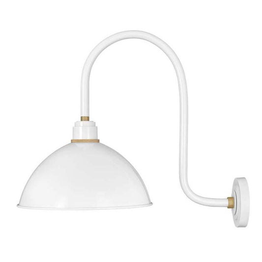 Hinkley Lighting Outdoor Foundry Dome Sign Wall Light - 10675GW