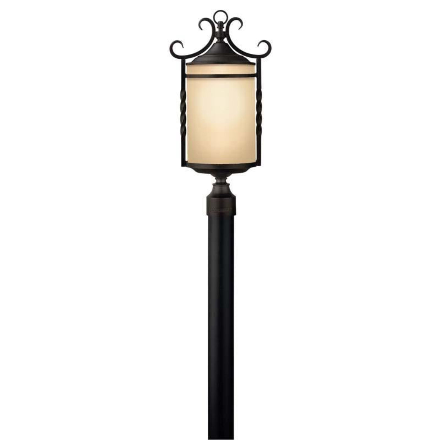Hinkley Lighting Outdoor Casa Olde Black Post Mout Light - 1141OL