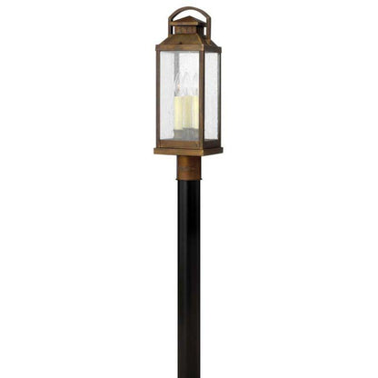 Hinkley Lighting Outdoor Revere Blackened Brass Post Mount Light - 1181BLB