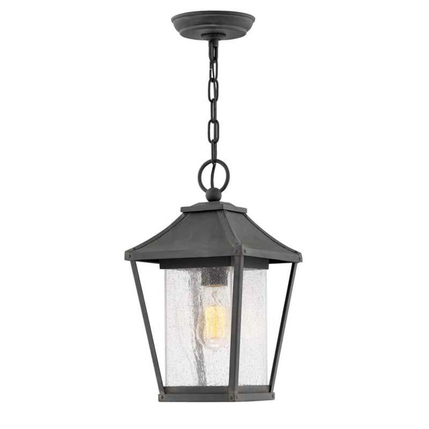 Hinkley Lighting Outdoor Palmer Museum Black Hanging Light - 1212MB
