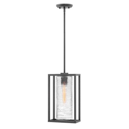 Hinkley Lighting Outdoor Pax Satin Black Hanging Light - 1252SK