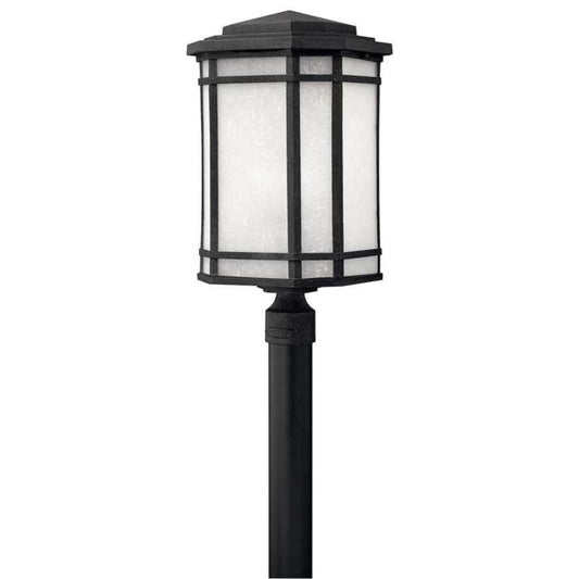 Hinkley Lighting Outdoor Cherry Creek Vintage Black Post Mount Light - 1271VK