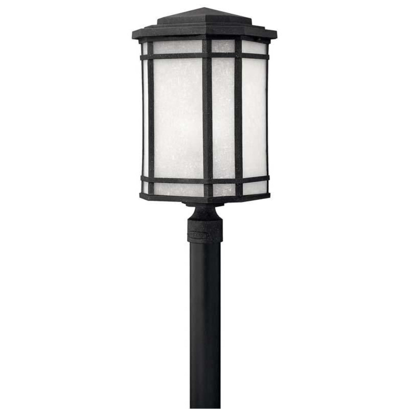 Hinkley Lighting Outdoor Cherry Creek Vintage Black Post Mount Light - 1271VK