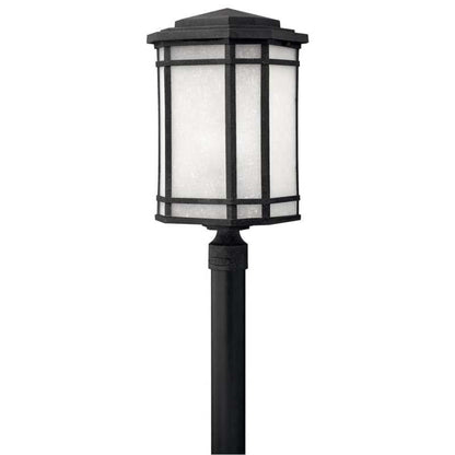 Hinkley Lighting Outdoor Cherry Creek Vintage Black Post Mount Light - 1271VK