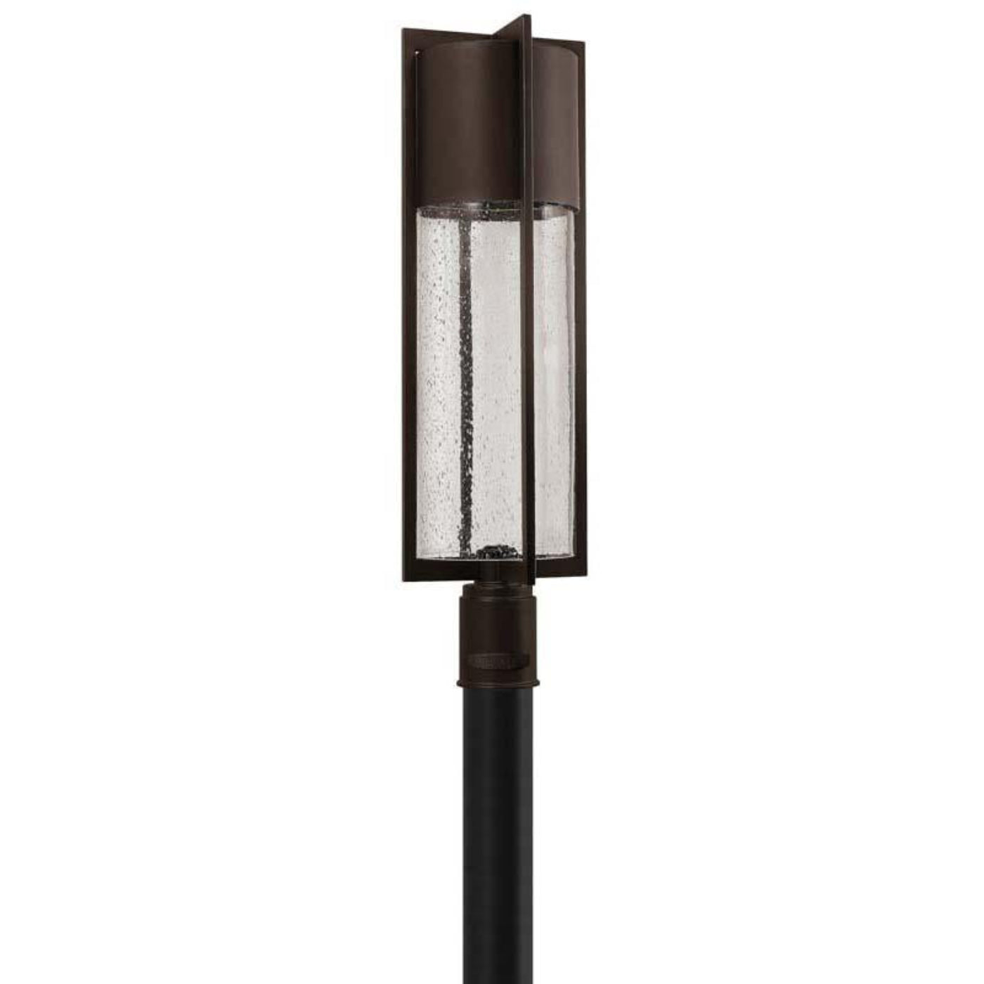 Hinkley 1321 Outdoor Shelter Post Mount Light - 1321BK
