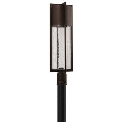 Hinkley 1321 Outdoor Shelter Post Mount Light - 1321BK