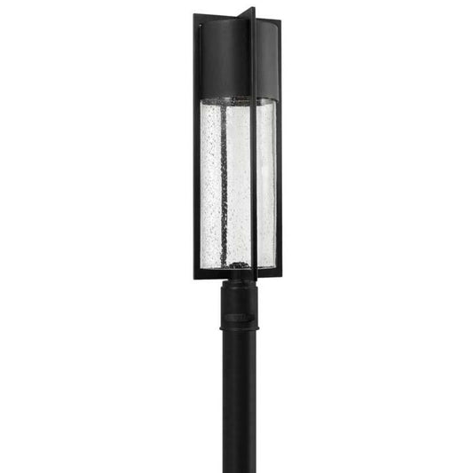 Hinkley 1321 Outdoor Shelter Post Mount Light - 1321BK