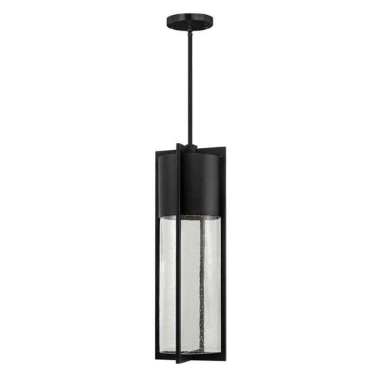 Hinkley 1328BK Outdoor Shelter Black Pendant Light - 1328BK