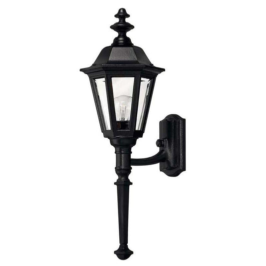 Hinkley 1410BK Outdoor Manor House Black Wall Light - 1410BK