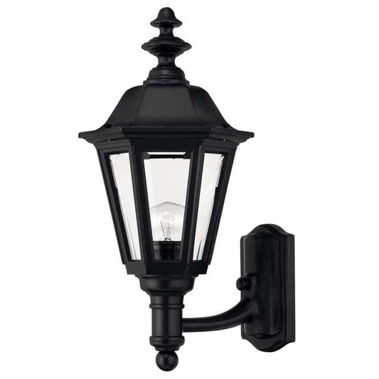 Hinkley 1419BK Outdoor Manor House Black Wall Light - 1419BK