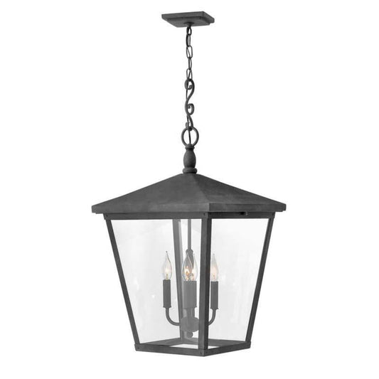 Hinkley 1428DZ Outdoor Trellis Aged Zinc Hanging Light - 1428DZ