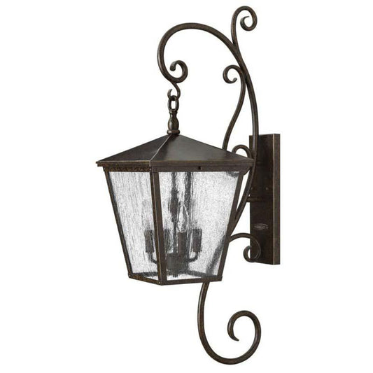 Hinkley Regency Bronze Outdoor Trellis Wall Light - 1436RB