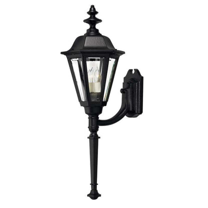 Hinkley 1440BK Outdoor Manor House Black Wall Light - 1440BK