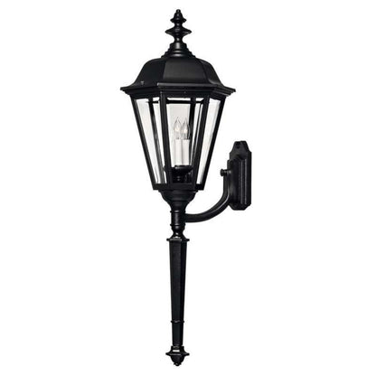 Hinkley 1470BK Outdoor Manor House Black Wall Light - 1470BK