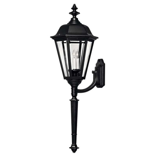 Hinkley 1470BK Outdoor Manor House Black Wall Light - 1470BK