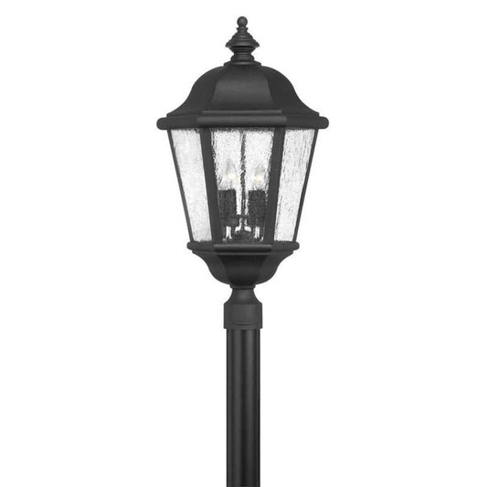 Hinkley 1677 Outdoor Edgewater Post Mount Light - 1677BK