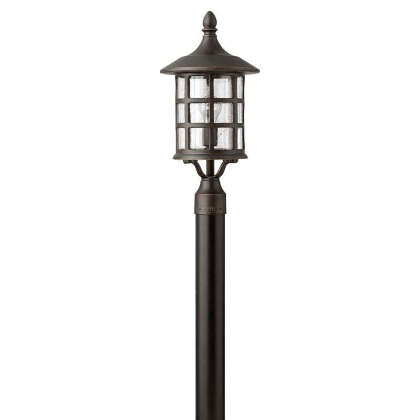 Hinkley 1801 Outdoor Freeport Post Mount Socket Light - 1801BK