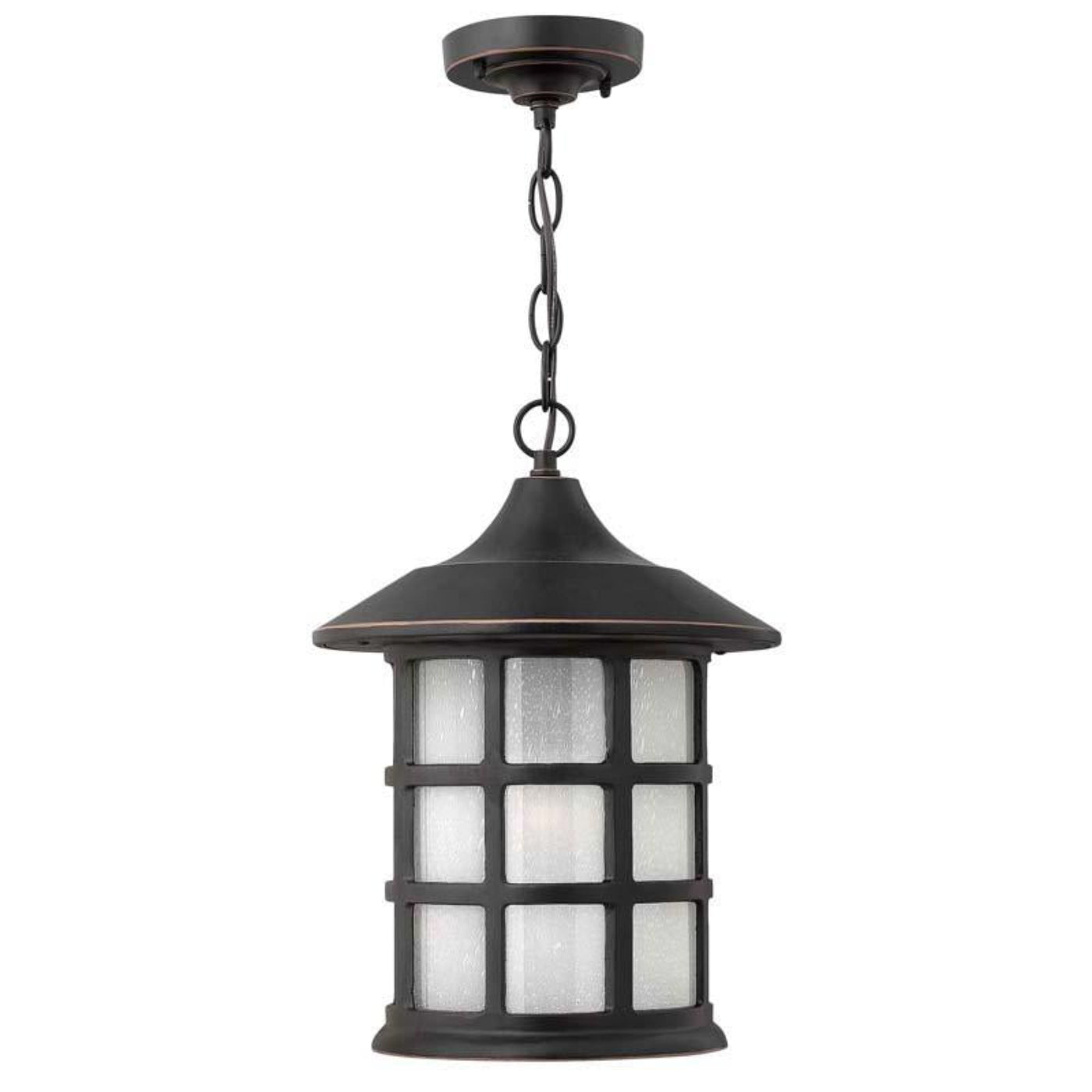 Hinkley 1802 Outdoor Freeport Hanging Socket Light - 1802BK