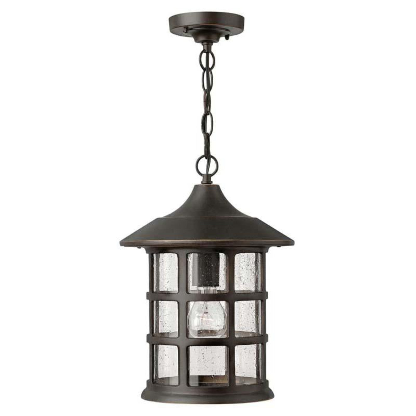 Hinkley 1802 Outdoor Freeport Hanging Socket Light - 1802BK