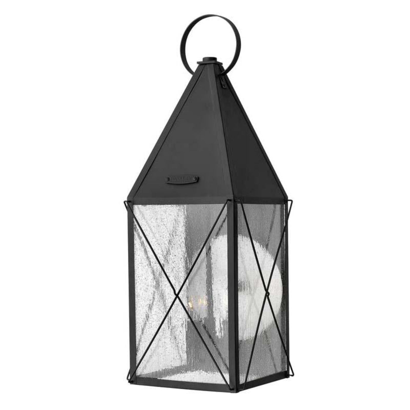 Hinkley Lighting Outdoor York Black Wall Light - 1845BK