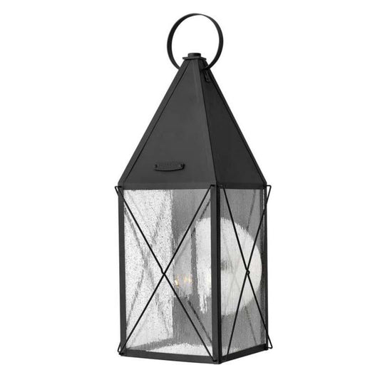 Hinkley Lighting Outdoor York Black Wall Light - 1845BK