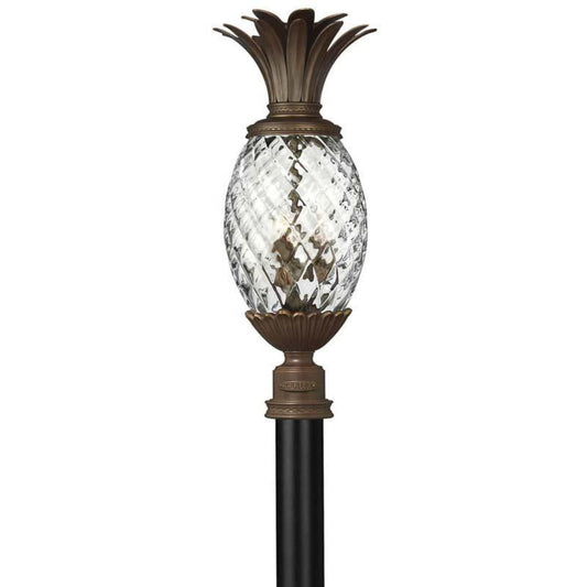 Hinkley Outdoor Plantation Copper Bronze Post Mount Light - 2221CB