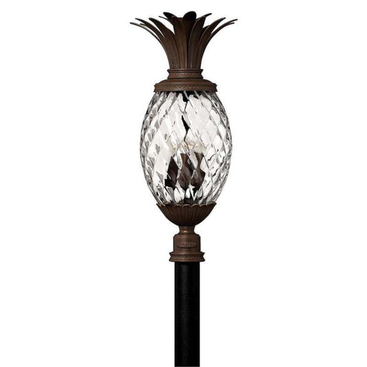 Hinkley Lighting Outdoor Plantation Copper Bronze Post Mount Light - 2227CB