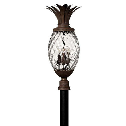 Hinkley Lighting Outdoor Plantation Copper Bronze Post Mount Light - 2227CB