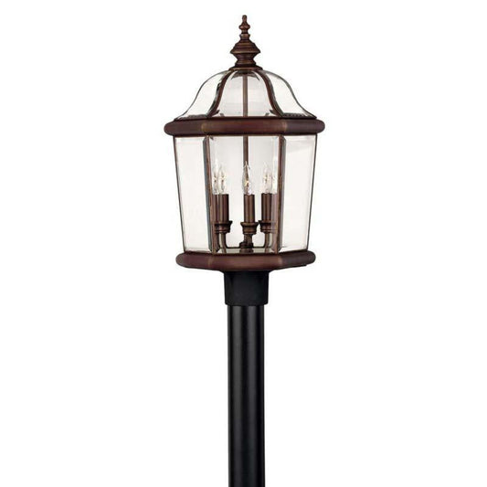 Hinkley Lighting Outdoor Augusta Copper Bronze Post Mount Light -  2451CB